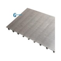 Paper machine pulper screen perforated plate wedge wire screen